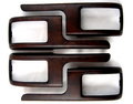 View Item Range Rover Door Catch Surrounds - Burr Walnut